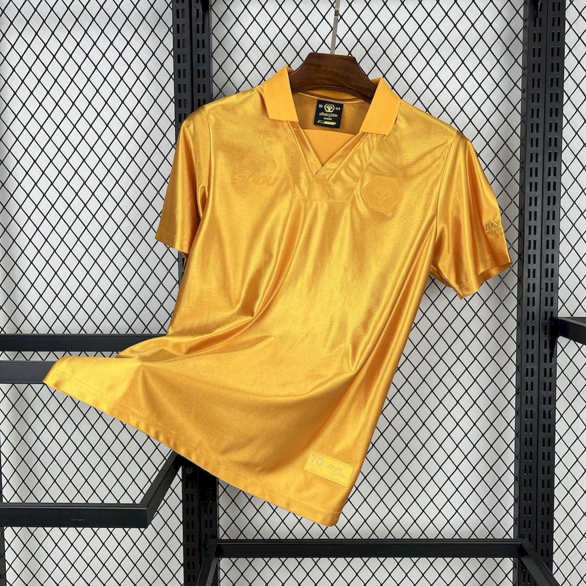 Camisa Wolverhampton Aniversário De 70 Anos 25/26 - Torcedor Masculina - Lançamento