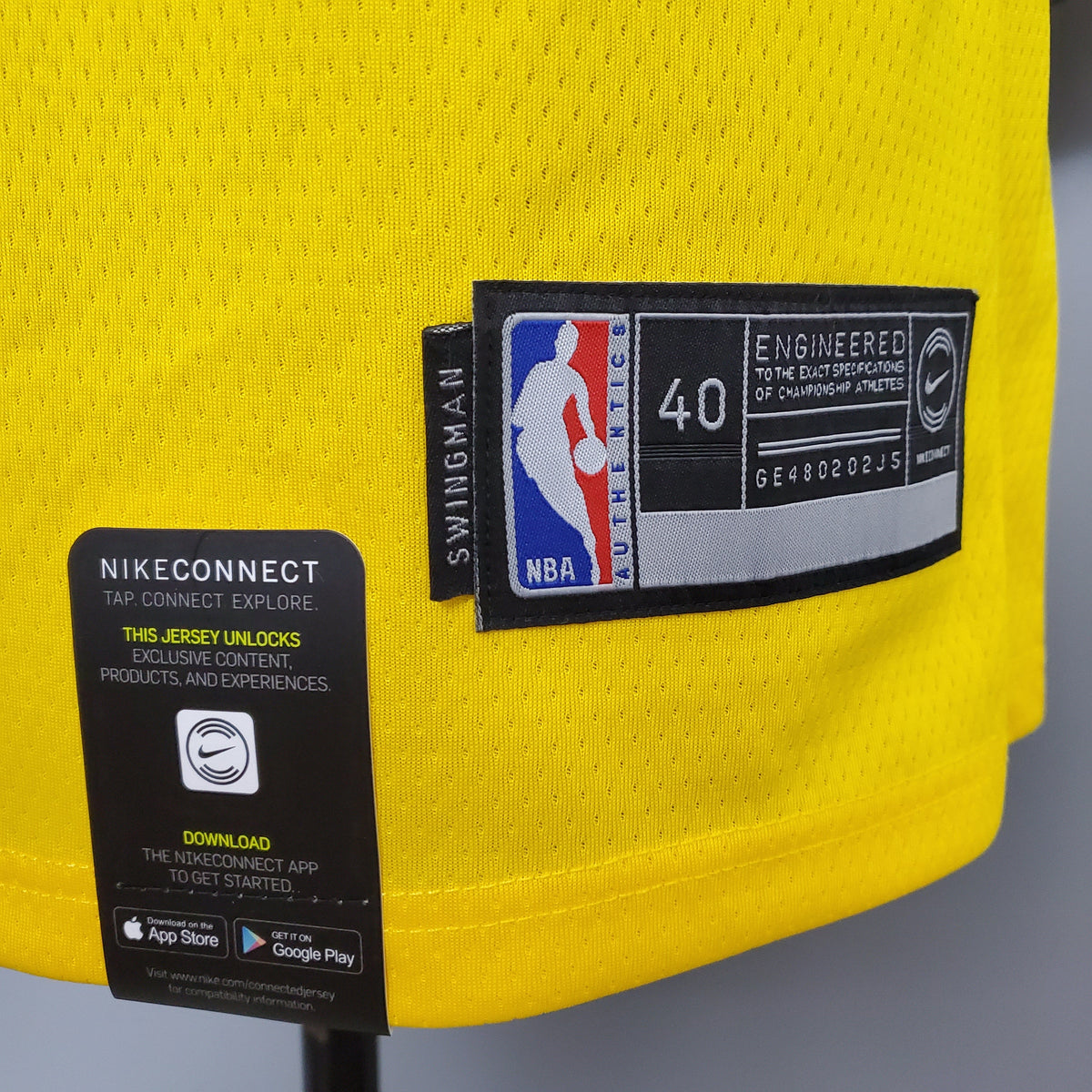 Camisa NBA Lakers #23 James Finals Yellow - 23/24