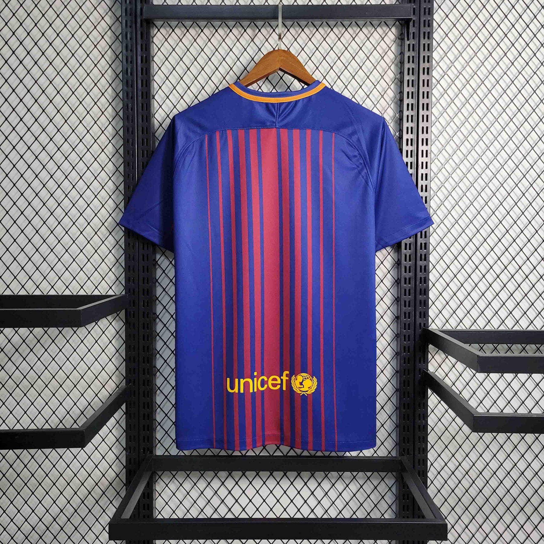 Camisa Barcelona Titular 17/18 - Versão Retrô