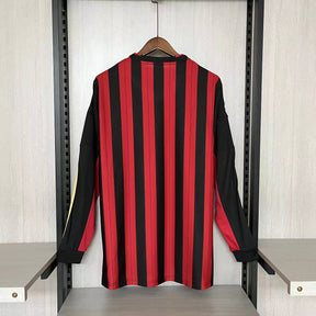 CAMISA RETRÔ MILAN HOME MANGA LONGA 13/14
