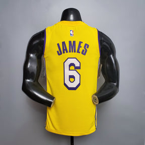 Camisa NBA Lakers #6 James V-neck Nike Connection - 23/24