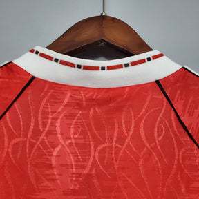 CAMISA RETRÔ MANCHESTER UNITED HOME 90/92