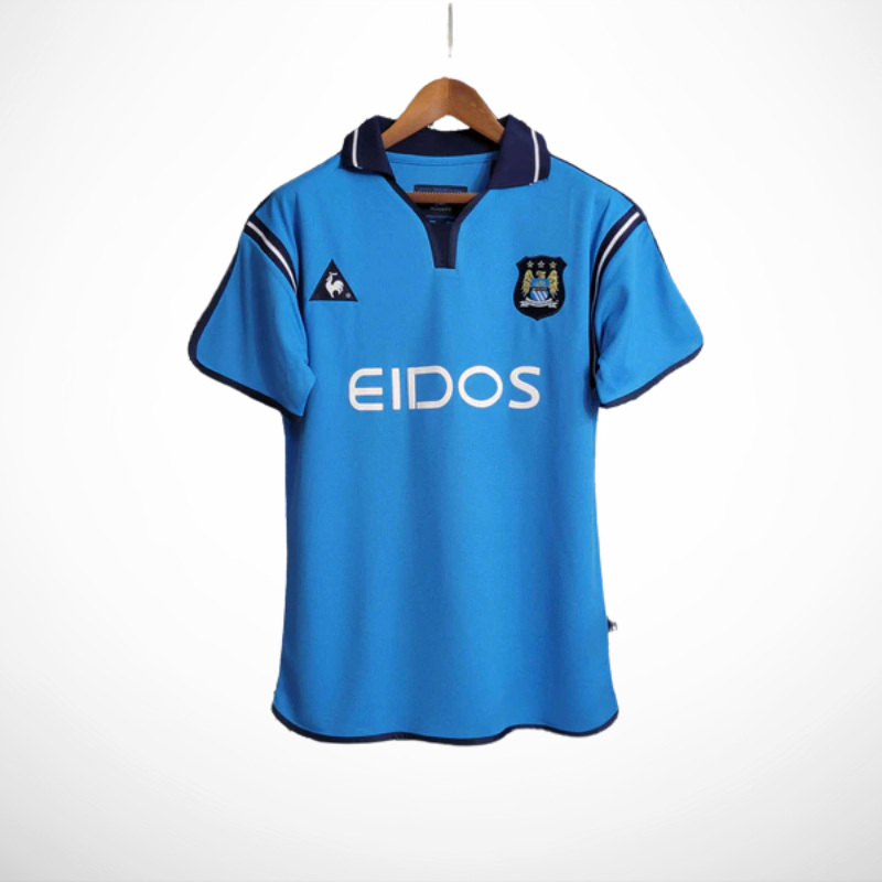 Camisa Manchester City 01/02 - Versão Retrô