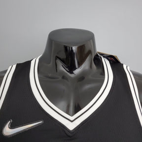 Camisa NBA Brooklyn Nets #30 Curry - 75º Aniversário Black