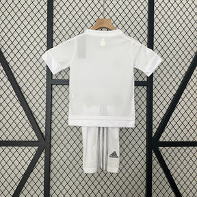 KIT INFANTIL RETRÔ REAL MADRID HOME 15/16