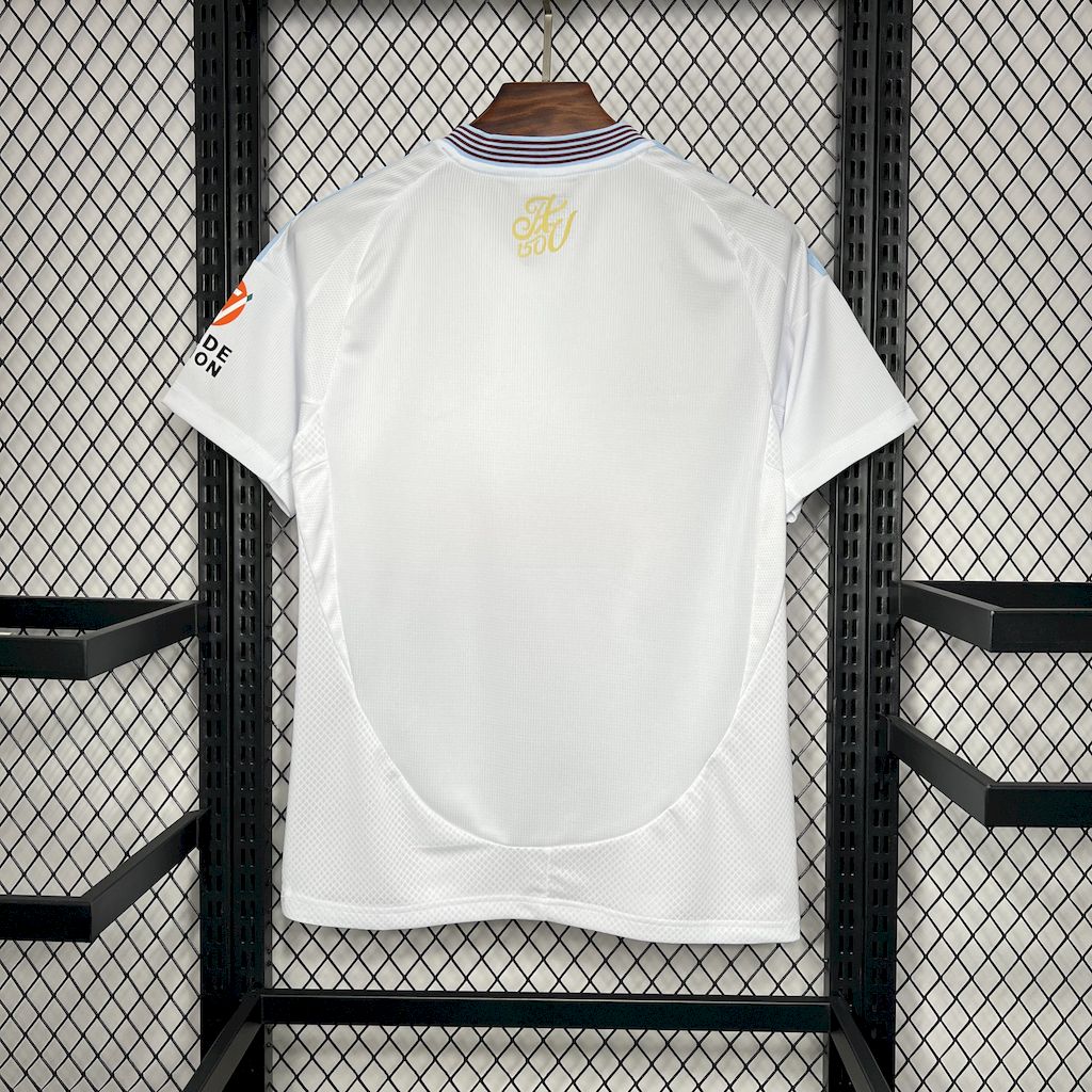 Camisa Aston Villa Villa Away 24/25 Castore Torcedor Masculina