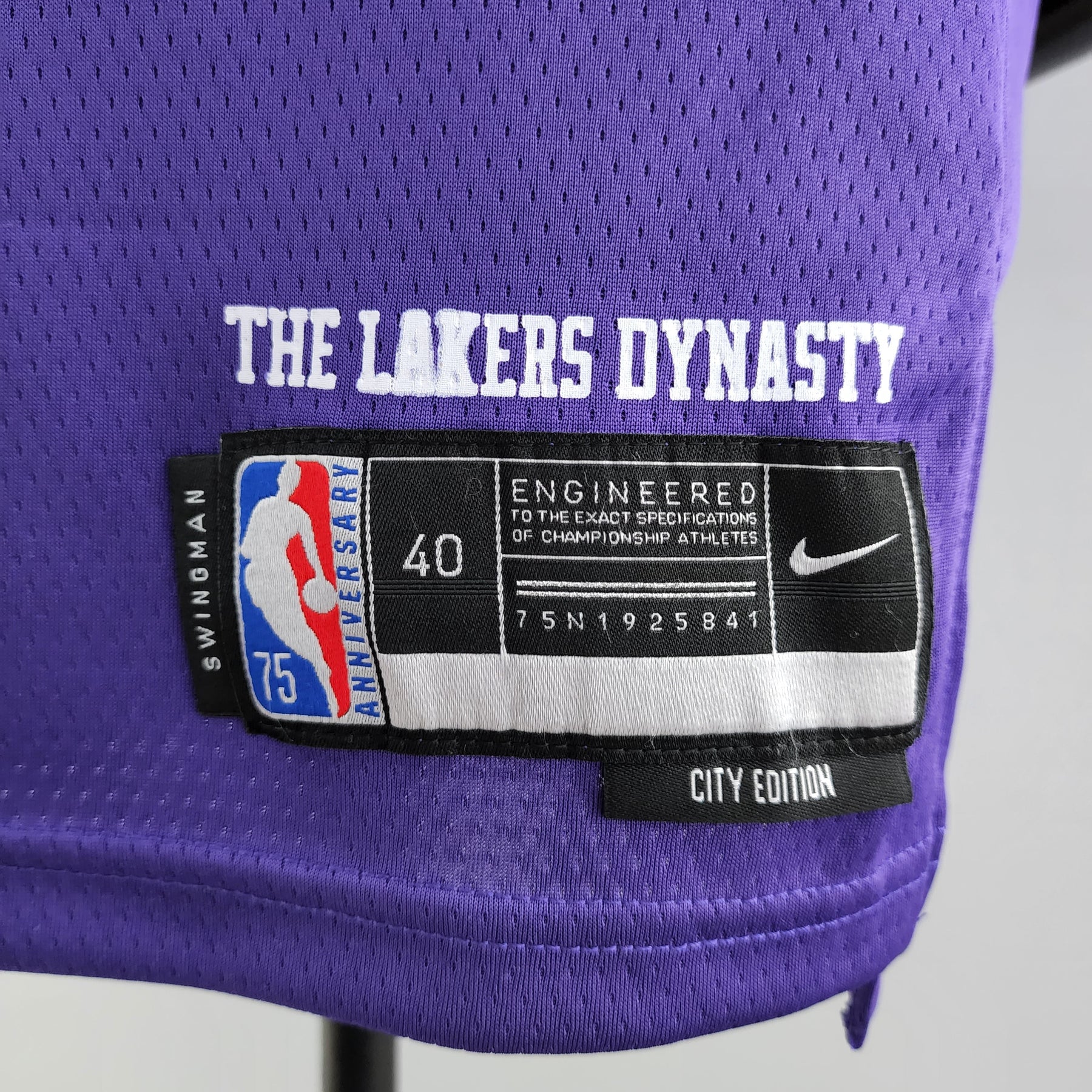 Camisa NBA Lakers #95 Toscano City Purple - 23/24