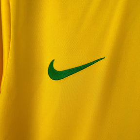 CAMISA RETRÔ MANGA LONGA BRASIL HOME 97/98