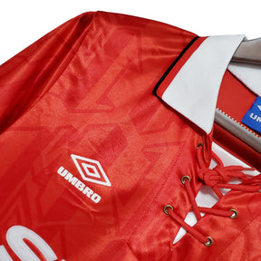 Camisa Manchester United 1992 - Versão Retrô