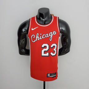 Camisa NBA Chicago Bulls #23 Jordan - 75° Aniversário Red