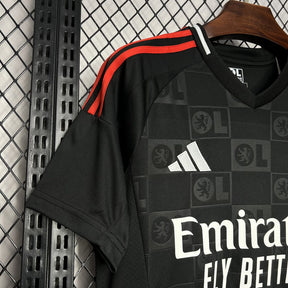 Camisa Lyon Away 24/25 - Adidas Torcedor Masculina