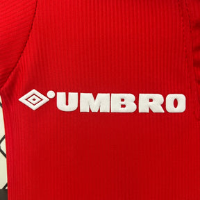 KIT INFANTIL RETRÔ MANCHESTER UNITED HOME 98/99