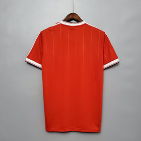 CAMISA RETRÔ MANCHESTER UNITED HOME 83/84