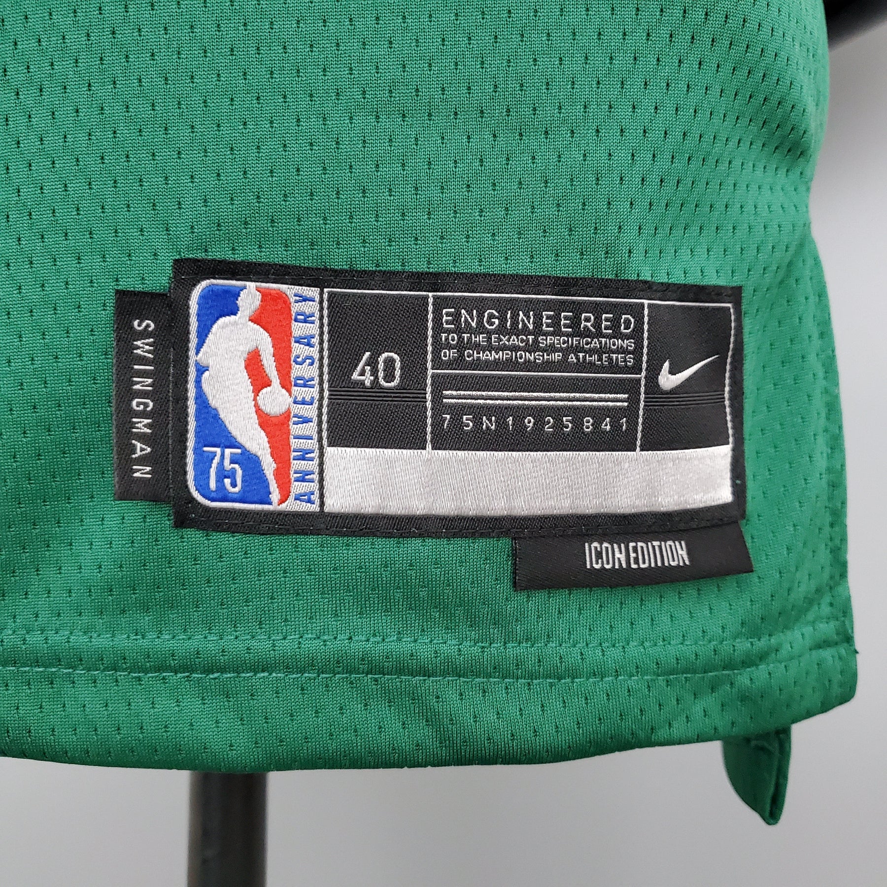 Camisa NBA Boston Celtics #0 Tatum - 75° Aniversário Verde