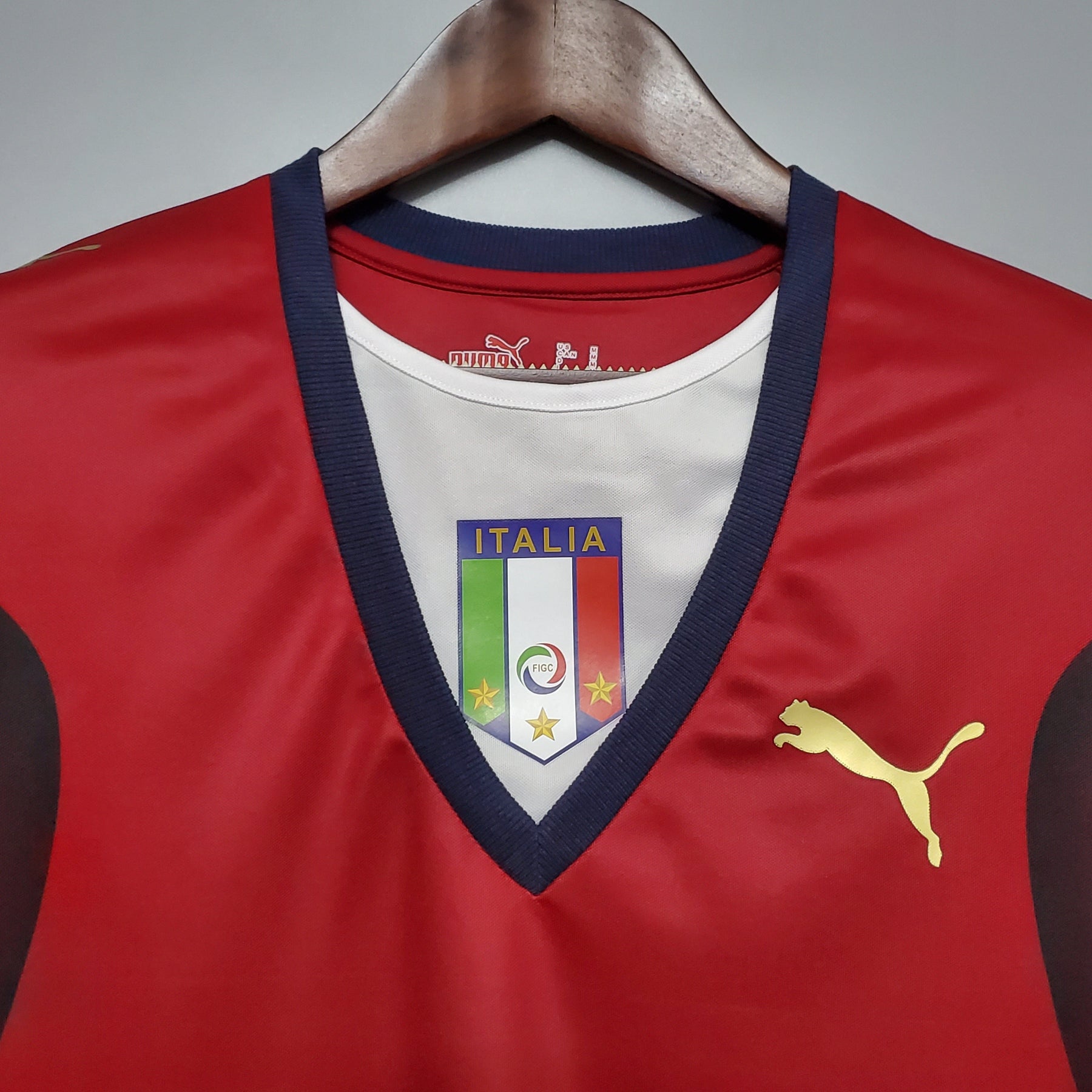 CAMISA RETRÔ ITÁLIA RED 2006