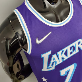 Camisa NBA Lakers #7 Anthony City Edition Purple - 23/24