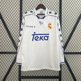 CAMISA REAL MADRID MANGA LONGA RETRÔ HOME 94/96