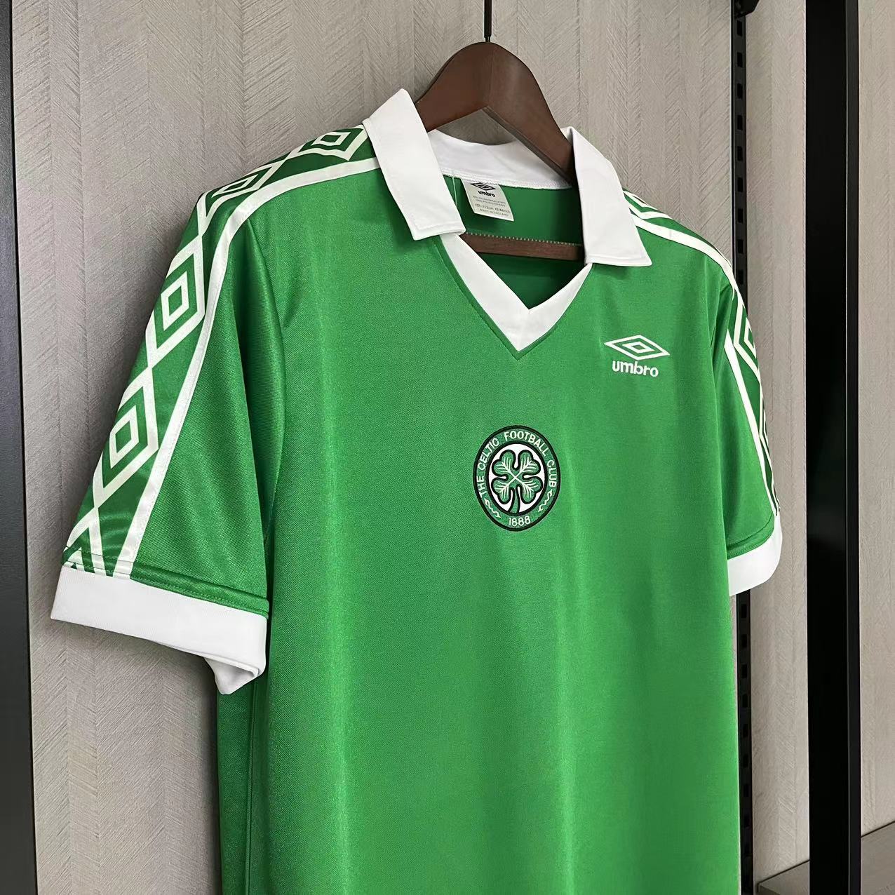 CAMISA RETRÔ CELTIC HOME 1980