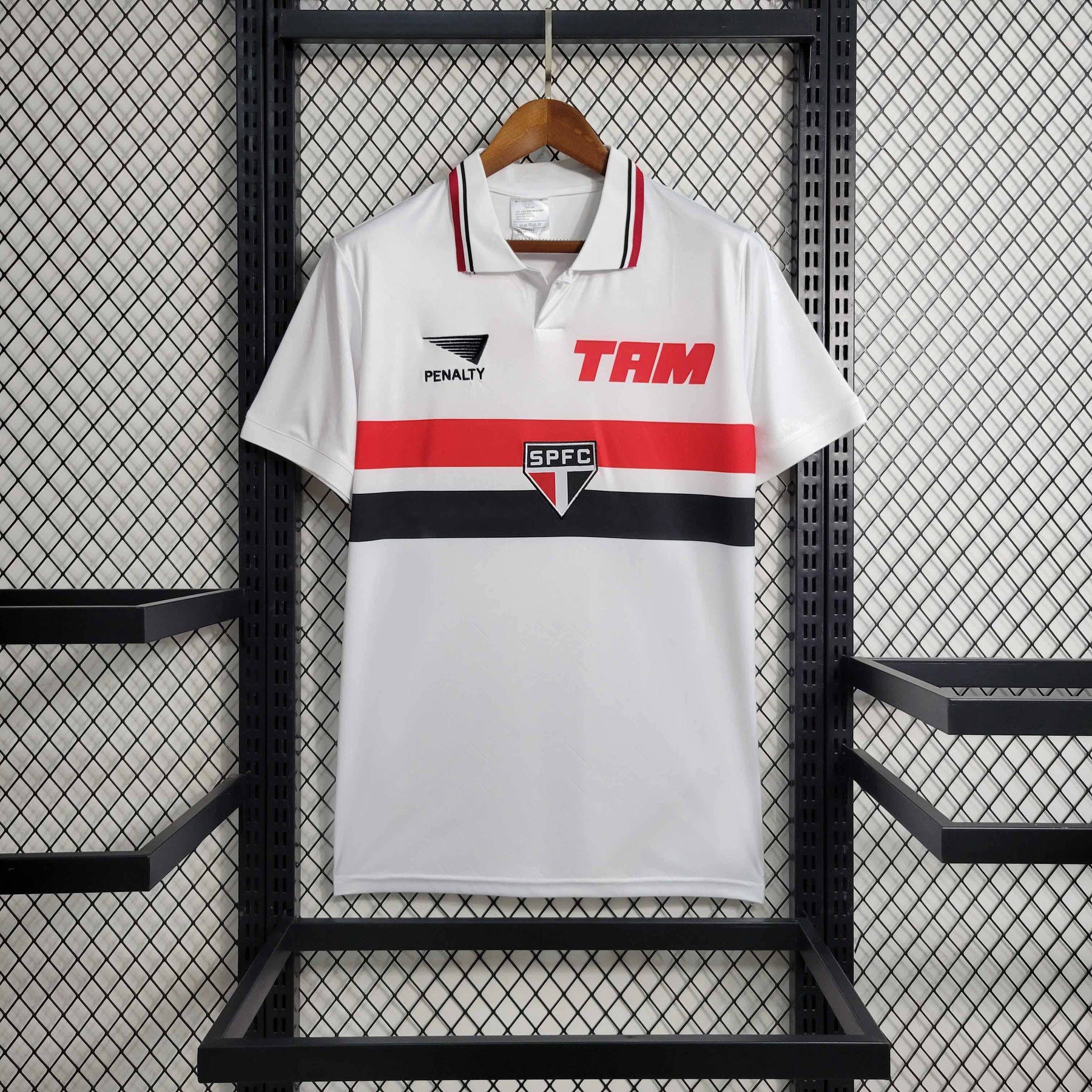 Camisa São Paulo Retrô 93/94 - Versão Retrô - Branca