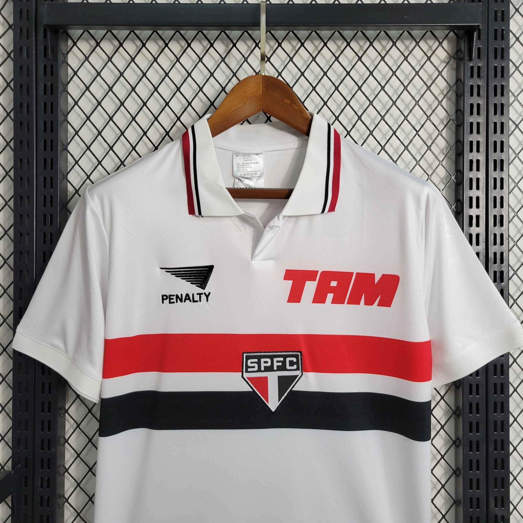 Camisa São Paulo Retrô 93/94 - Versão Retrô - Branca