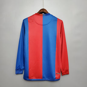 CAMISA RETRÔ BARCELONA HOME MANGA LONGA 06/07