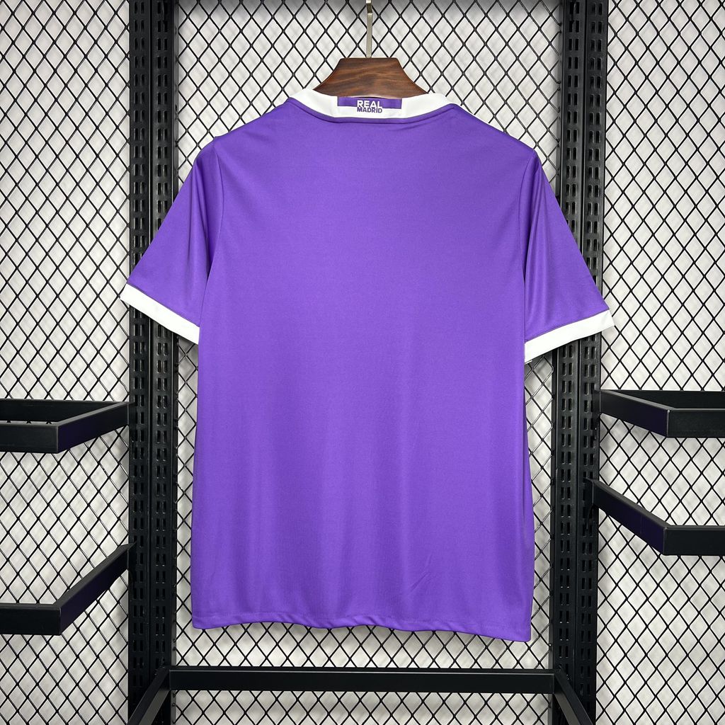 Camisa Real Madrid Reserva 16/17 - Versão Retro