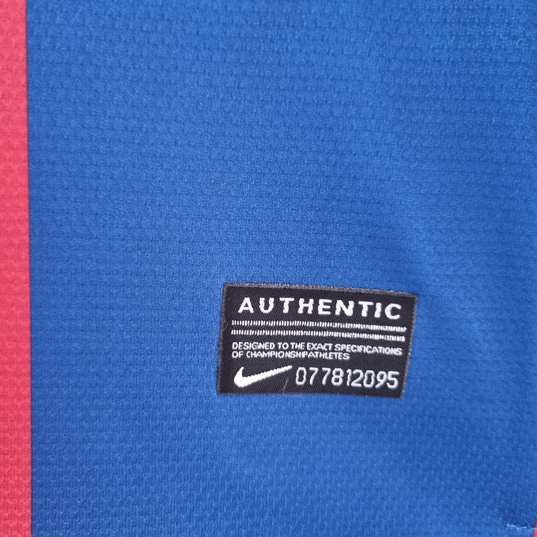 CAMISA RETRÔ BARCELONA HOME MANGA LONGA 10/11