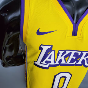 Camisa NBA Lakers #0 Kuzma V-neck Nike Connection - 23/24