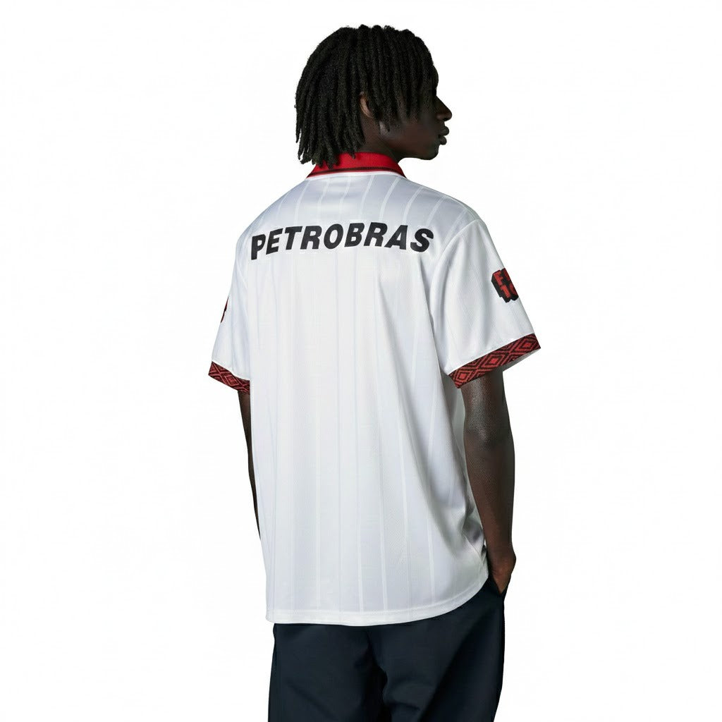 Camisa Flamengo II 1995 Aniversário de 100 anos - Versão Retrô