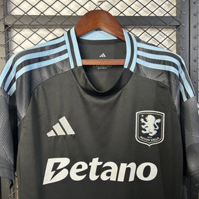 Camisa Aston Villa Away 25/26 Castore Torcedor Masculina - Lançamento