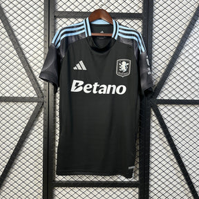 Camisa Aston Villa Away 25/26 Castore Torcedor Masculina - Lançamento