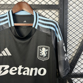 Camisa Aston Villa Away 25/26 Castore Torcedor Masculina - Lançamento