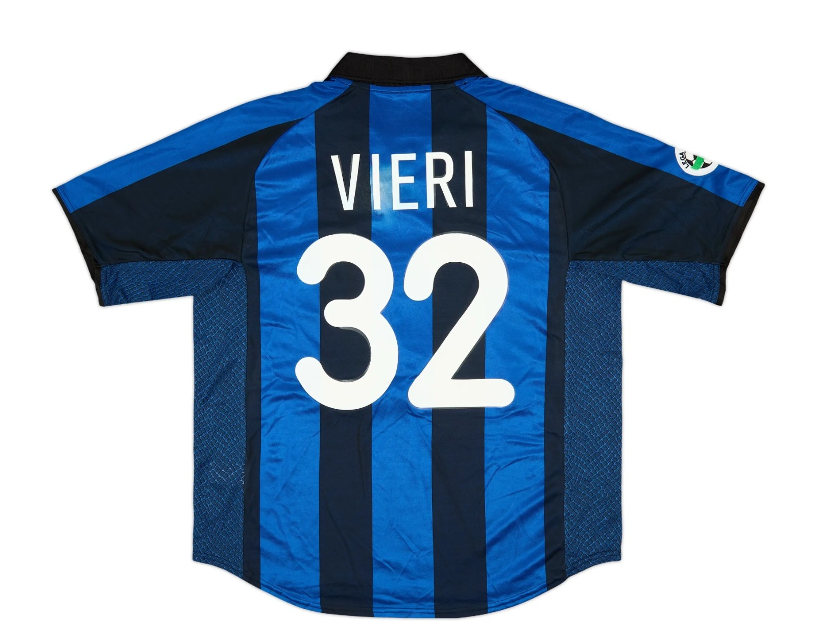 Camisa Retrô Inter de Milão 2001/02 Titular Azul/Preta