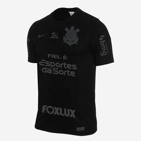 Camisa Nike Corinthians 2024/25 II Torcedor Com Patrocínios