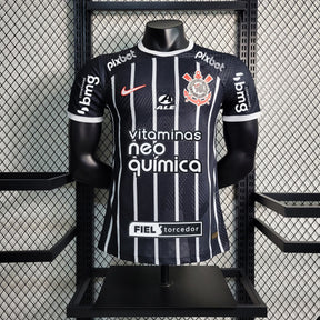 Camisa Corinthians Away 23/24 Nike Jogador Masculina + Patrocínio