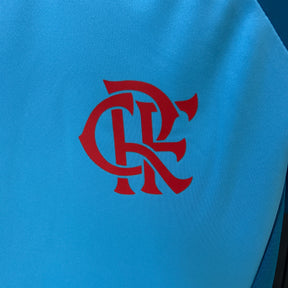 Camisa Flamengo Treino Azul 25/26 - Versão Feminina - Lançamento