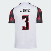 Camisa Adidas Flamengo 2025/26 II LÉO ORTIZ N° 3
