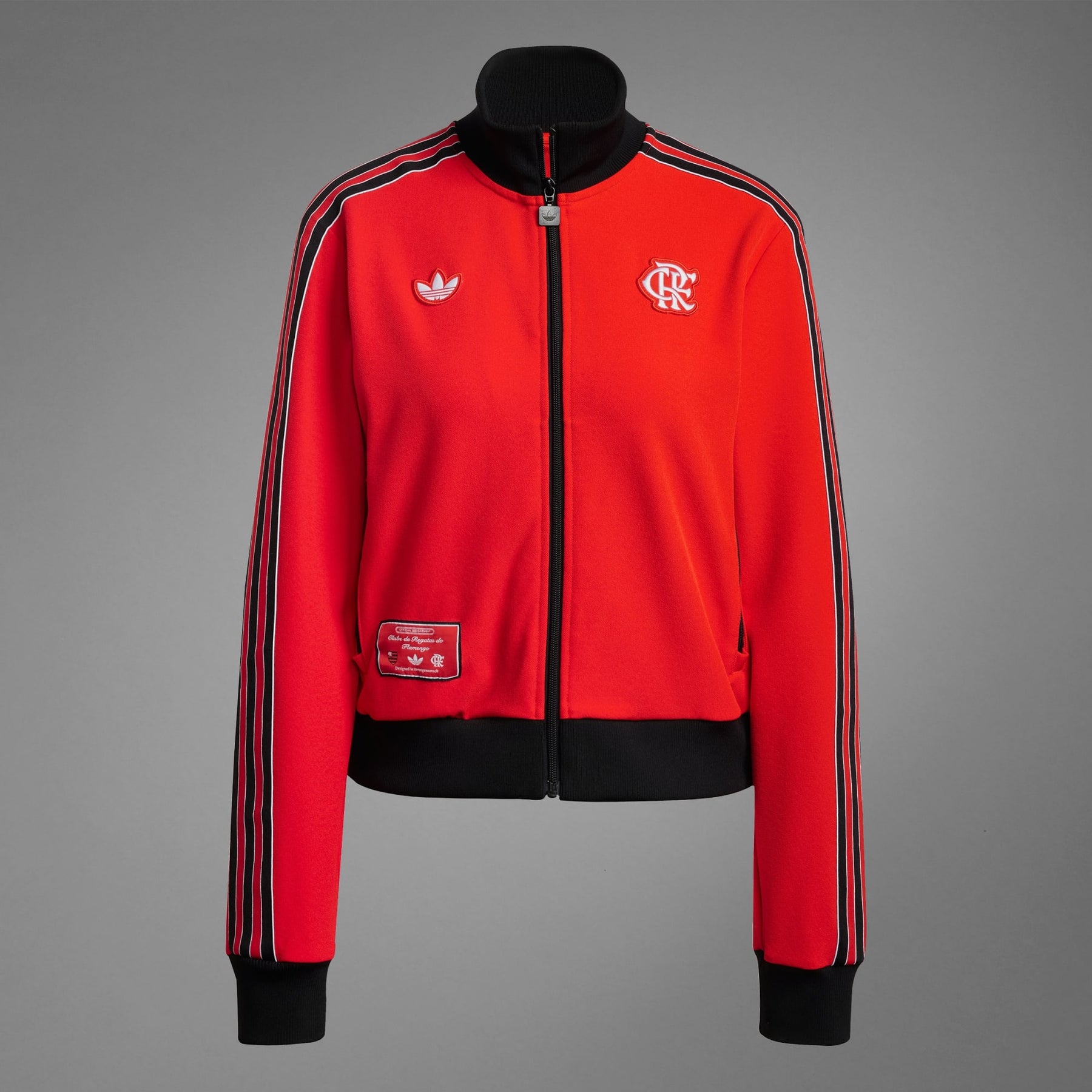 Jaqueta Icons CR Flamengo Vermelho Adidas