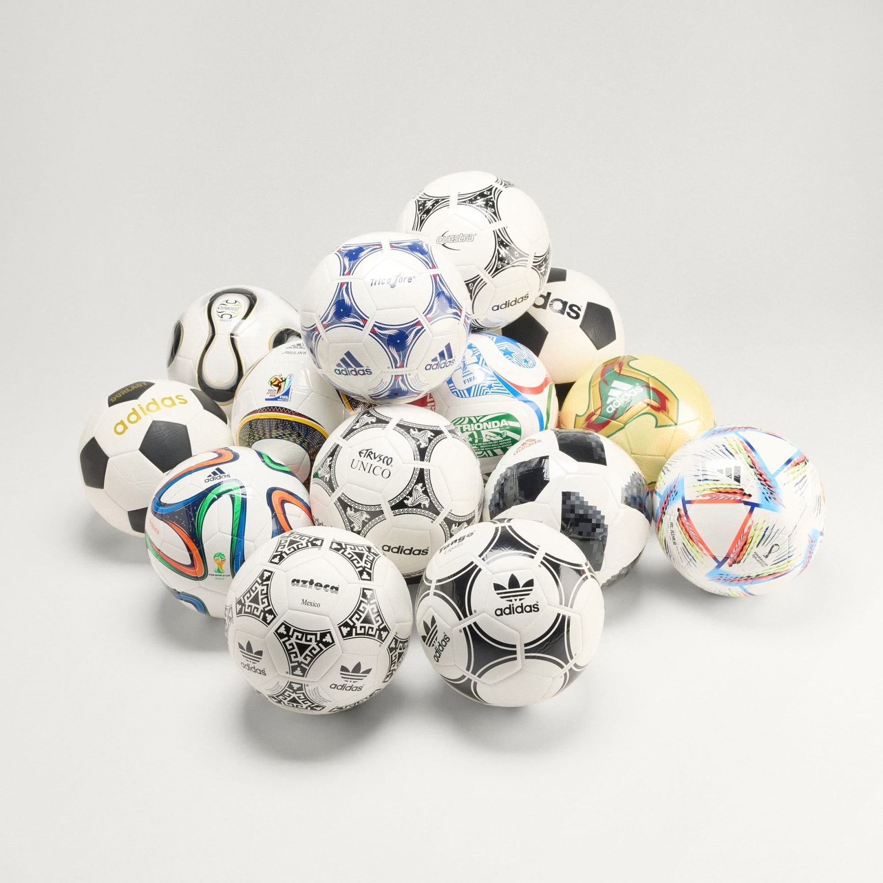 Kit Bolas Copa do Mundo FIFA Historical Club