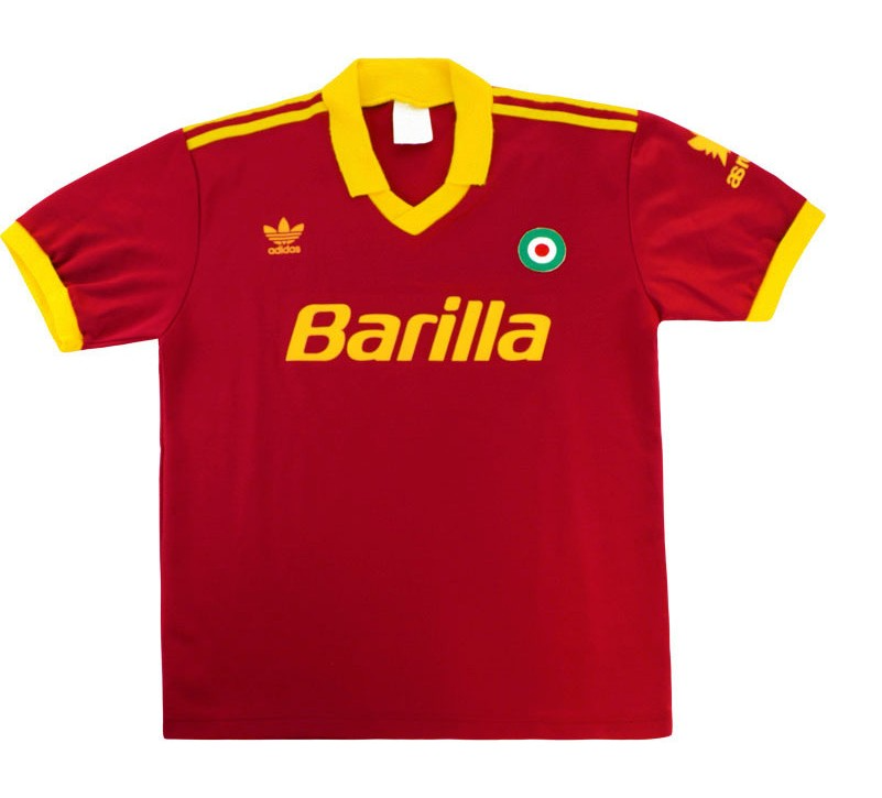 CAMISA RETRÔ ROMA HOME 91/92