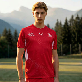 Camisa Suíça 2026/27 Home