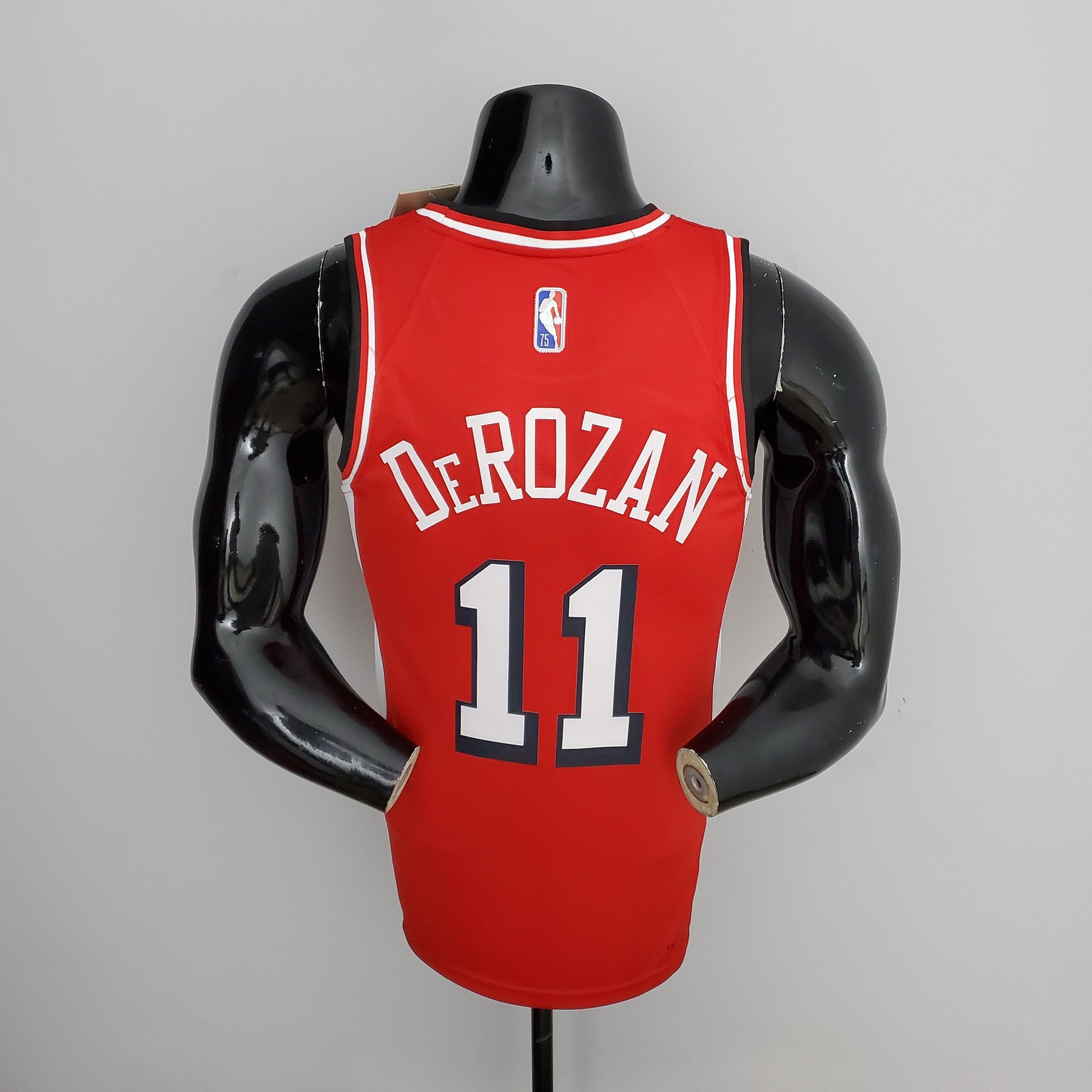 Camisa NBA Chicago Bulls #11 De Rozan - 75° Aniversário Red
