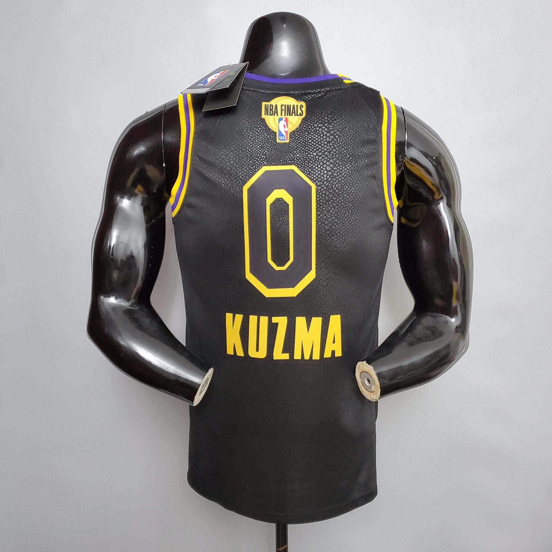 Camisa NBA Lakers #0 Kuzma NBA Finals Black - 23/24