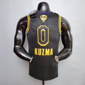 Camisa NBA Lakers #0 Kuzma NBA Finals Black - 23/24
