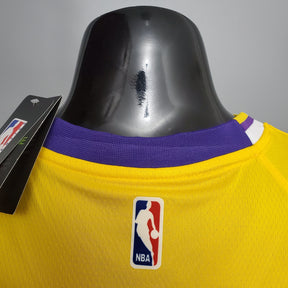Camisa NBA Lakers #8 Bryant Commemorative Yellow - 23/24