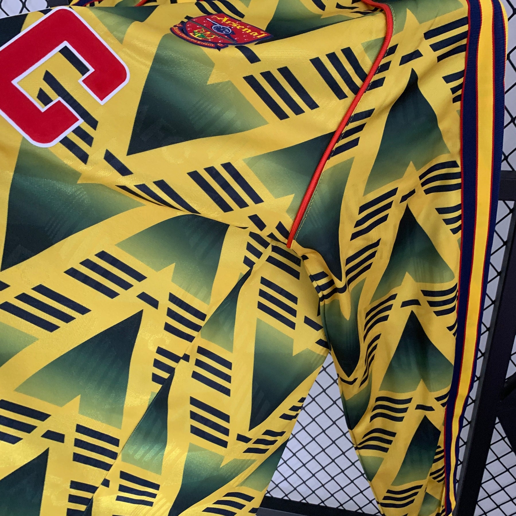 CAMISA RETRÔ ARSENAL AWAY MANGA LONGA 91/93