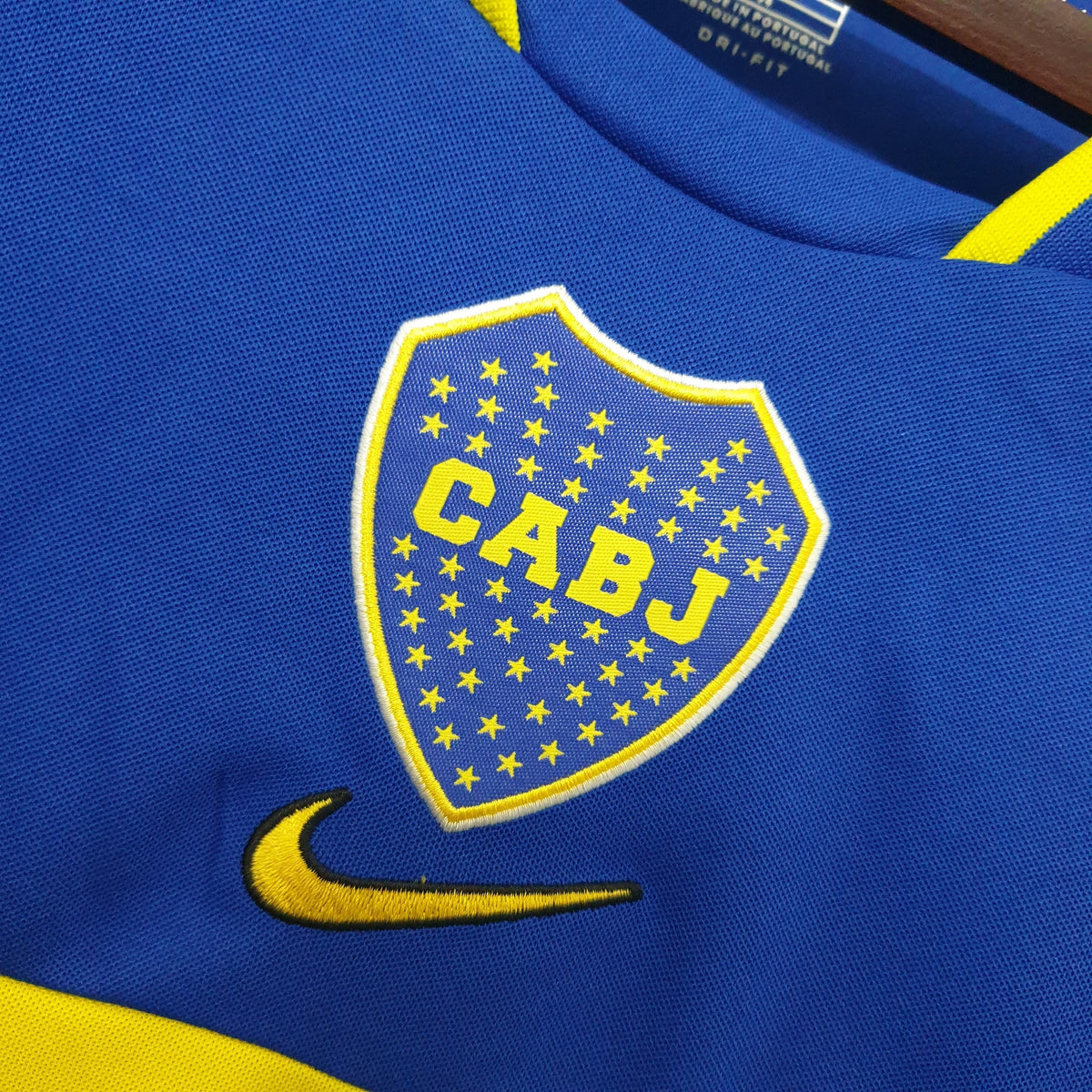 CAMISA BOCA JUNIORS RETRÔ HOME 00/01