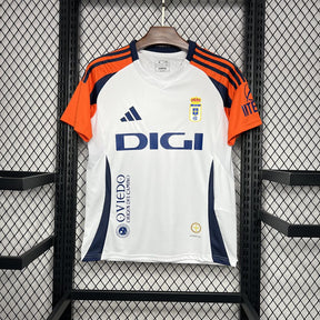 Camisa Real Oviedo Away 24/25 - Adidas Torcedor Masculina
