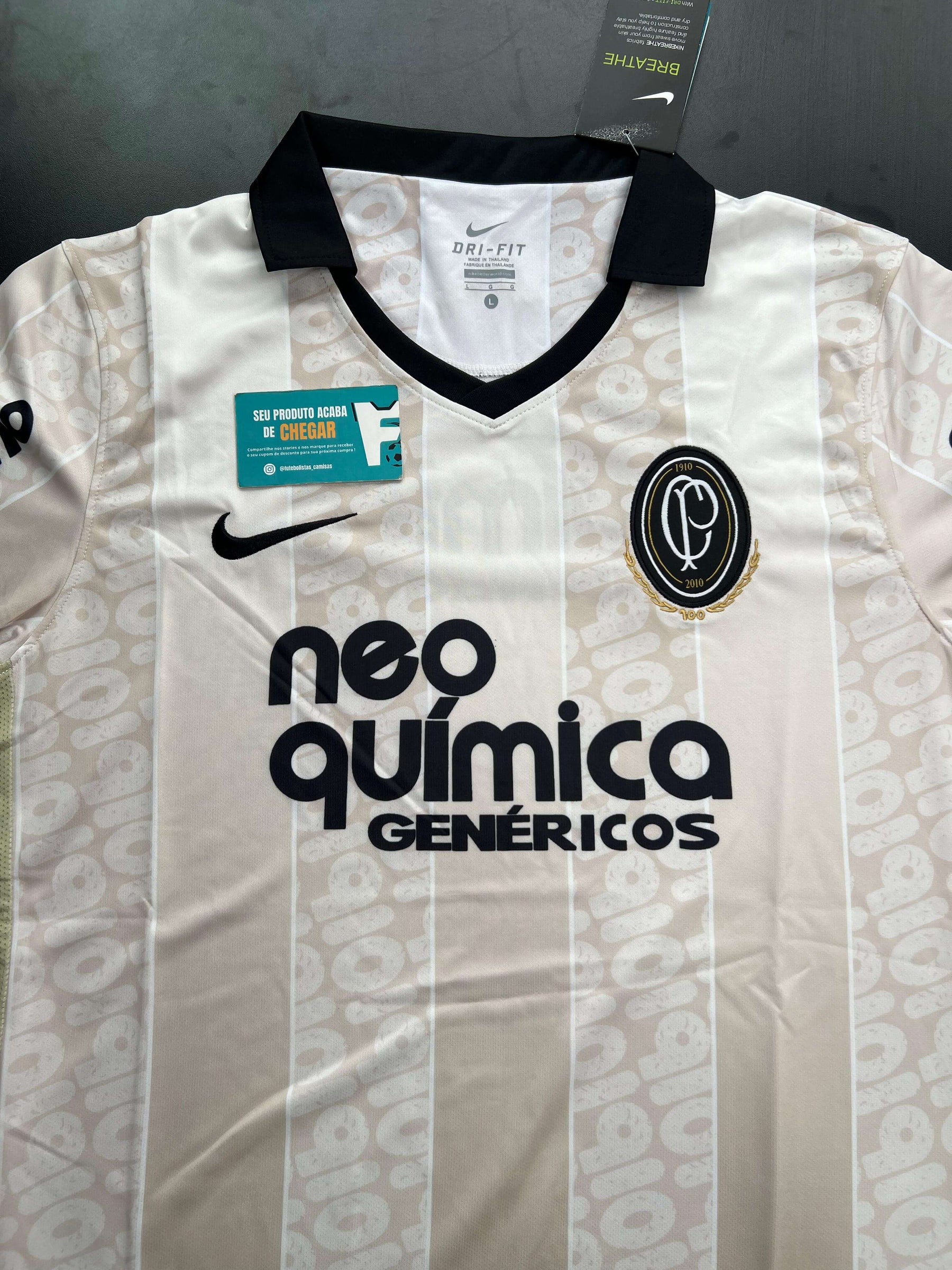 Camisa Retrô TIMAO Centenário 2010