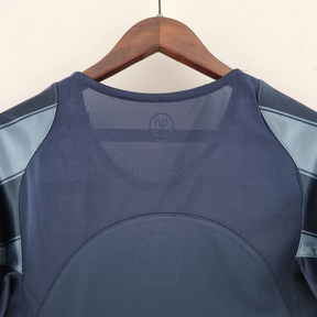 Camisa Retrô Inter de Milão 2004/05 TERCEIRA Azul/Preta